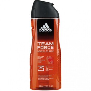Team Force Shower Gel Body Hair Face - Sprchový gel 3 v 1 pro muže